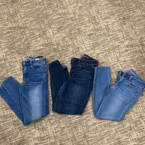 Bundle of 3 American eagle jeans